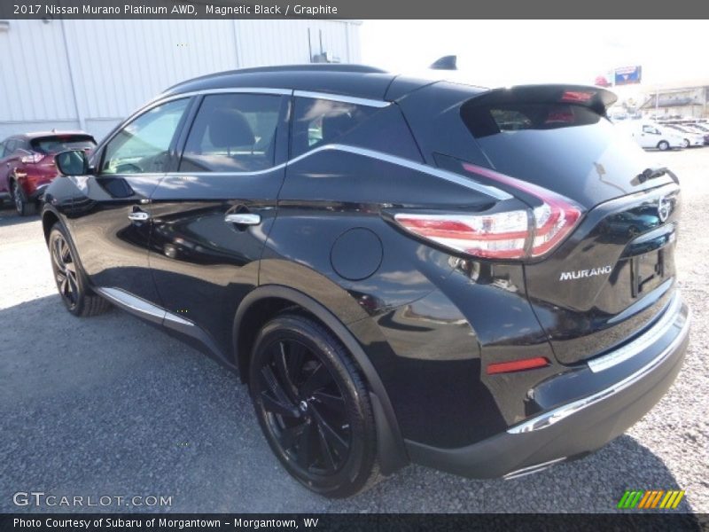Magnetic Black / Graphite 2017 Nissan Murano Platinum AWD