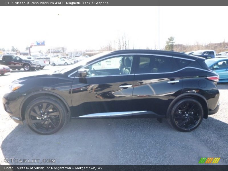 Magnetic Black / Graphite 2017 Nissan Murano Platinum AWD
