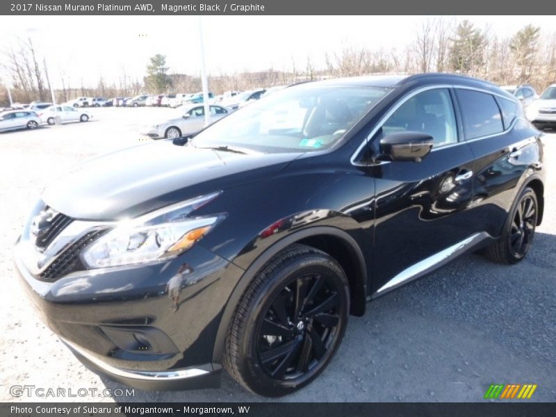 Magnetic Black / Graphite 2017 Nissan Murano Platinum AWD