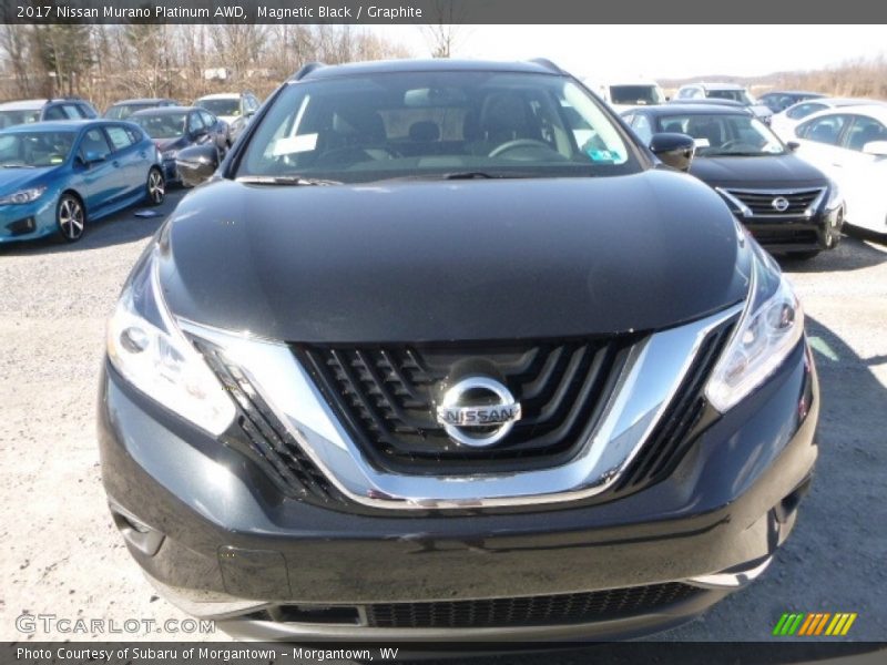 Magnetic Black / Graphite 2017 Nissan Murano Platinum AWD