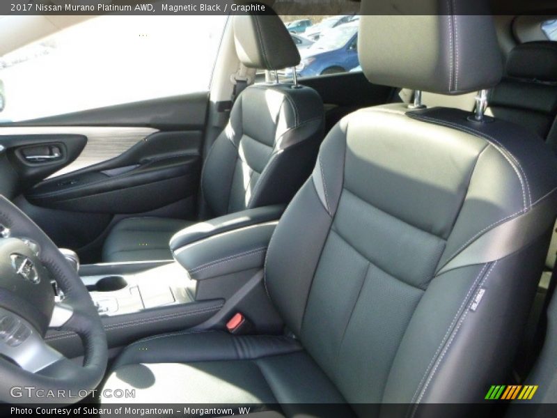 Magnetic Black / Graphite 2017 Nissan Murano Platinum AWD