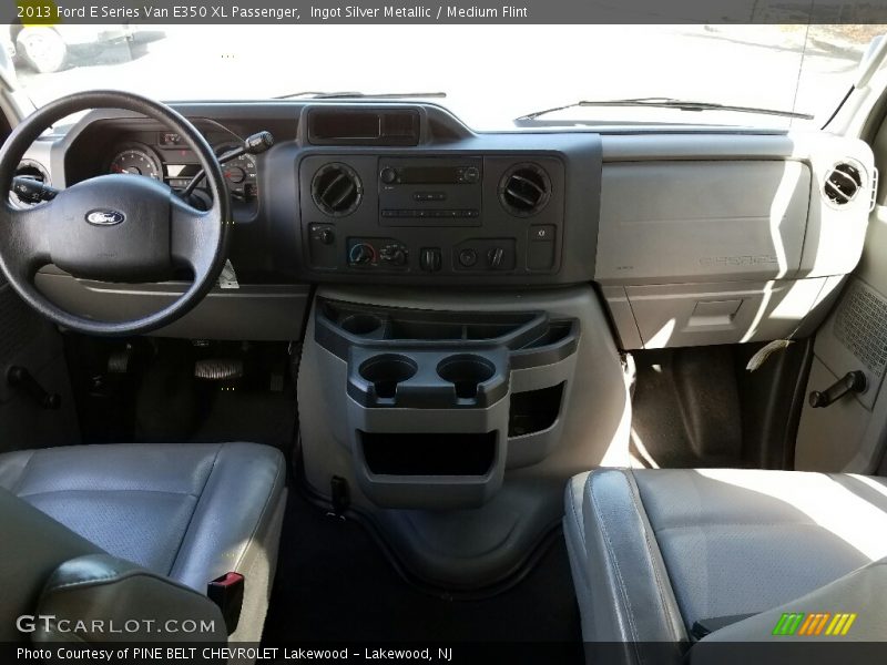 Ingot Silver Metallic / Medium Flint 2013 Ford E Series Van E350 XL Passenger