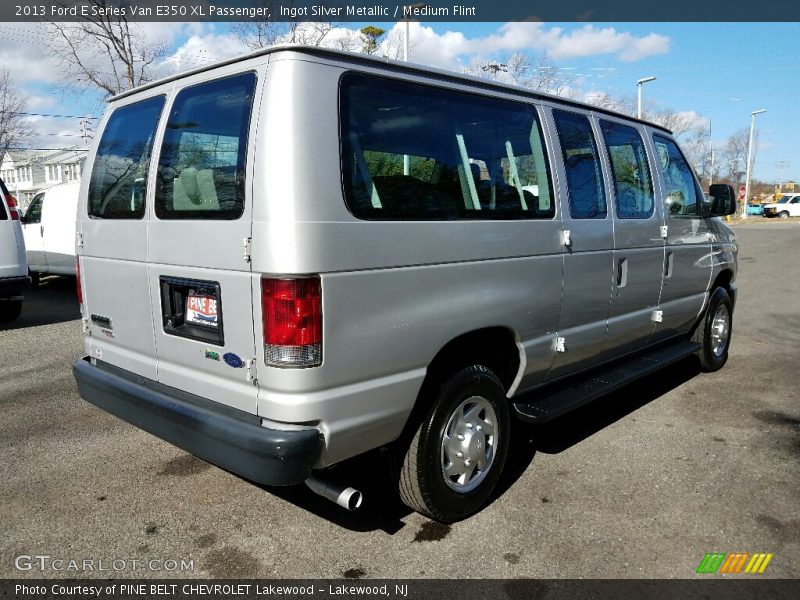 Ingot Silver Metallic / Medium Flint 2013 Ford E Series Van E350 XL Passenger