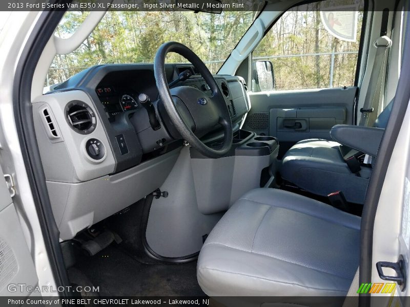 Ingot Silver Metallic / Medium Flint 2013 Ford E Series Van E350 XL Passenger