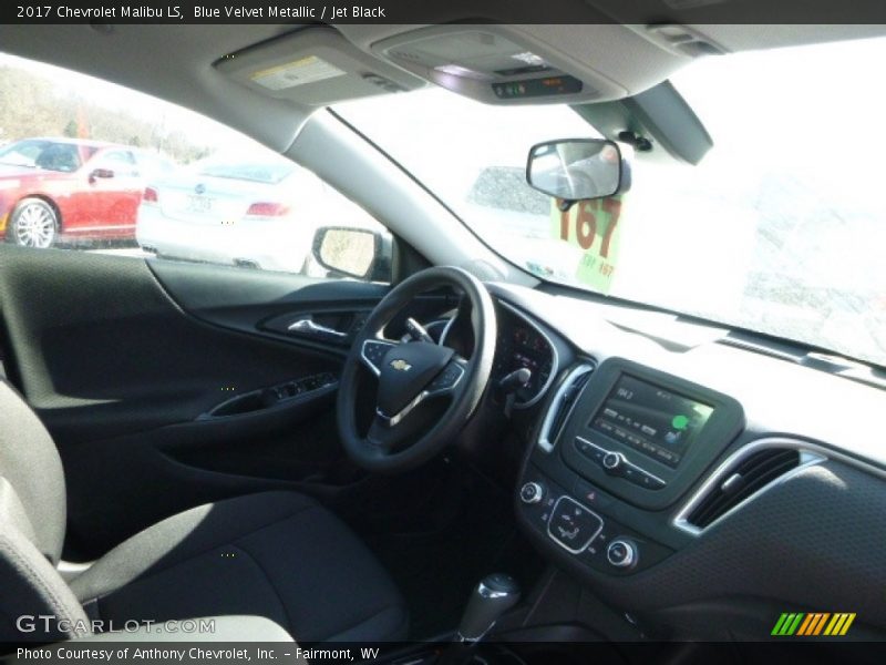 Blue Velvet Metallic / Jet Black 2017 Chevrolet Malibu LS