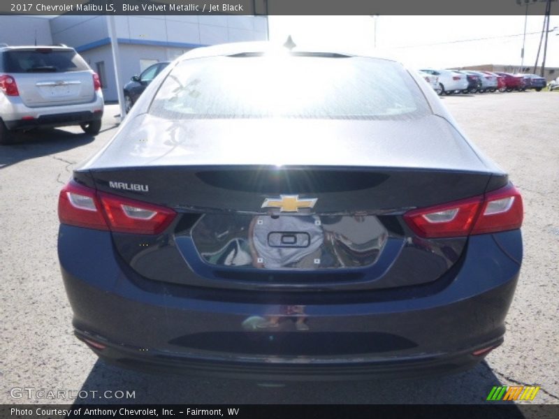 Blue Velvet Metallic / Jet Black 2017 Chevrolet Malibu LS