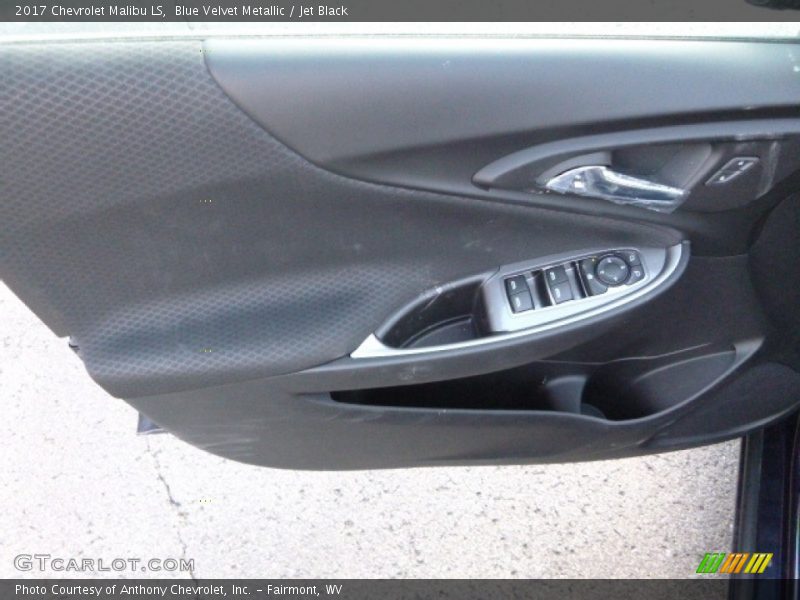 Blue Velvet Metallic / Jet Black 2017 Chevrolet Malibu LS