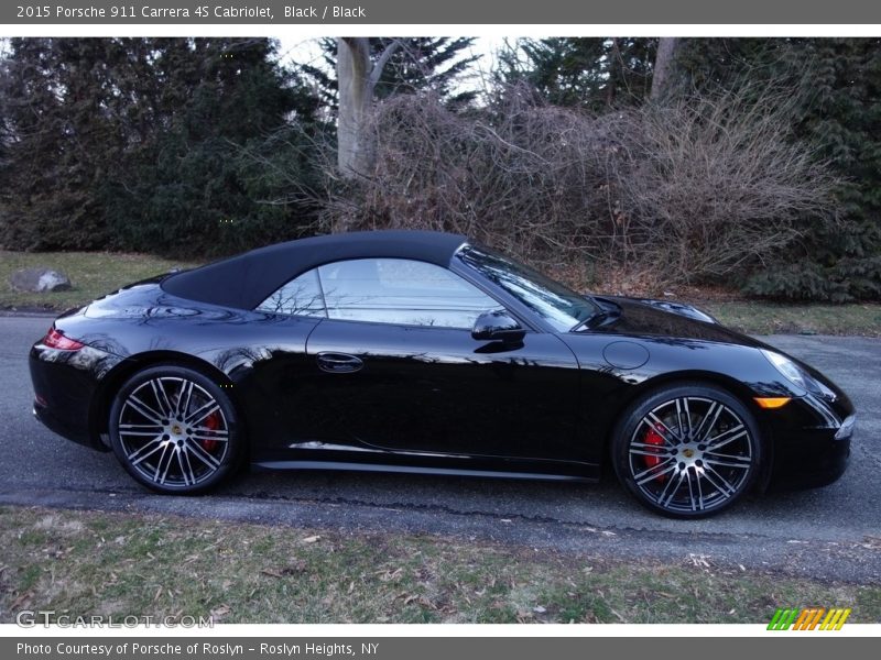  2015 911 Carrera 4S Cabriolet Black