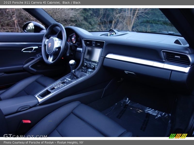 Black / Black 2015 Porsche 911 Carrera 4S Cabriolet