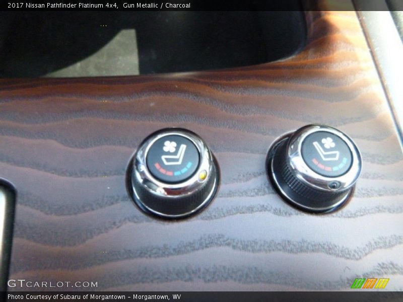 Controls of 2017 Pathfinder Platinum 4x4