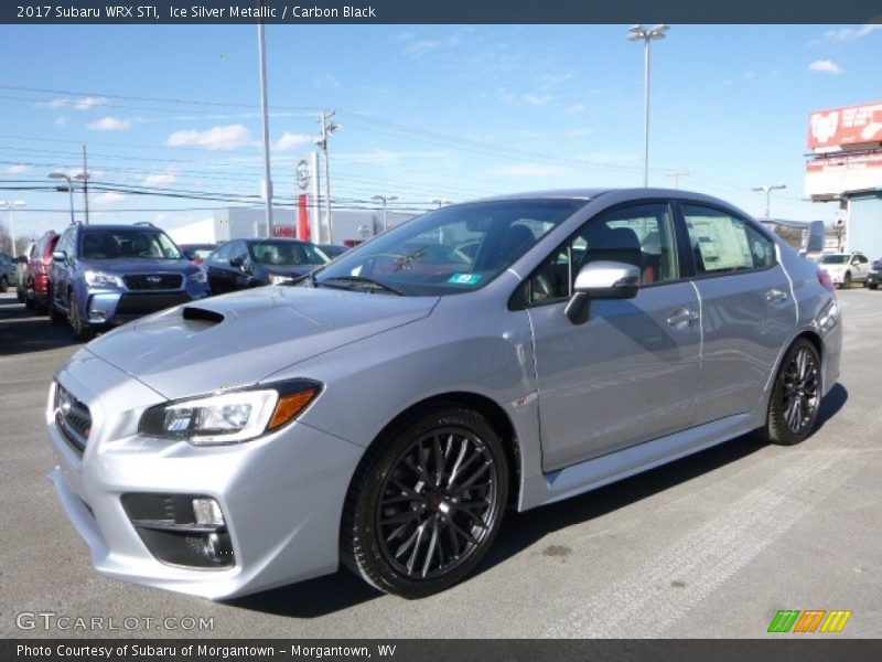 Front 3/4 View of 2017 WRX STI