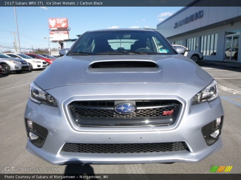 Ice Silver Metallic / Carbon Black 2017 Subaru WRX STI