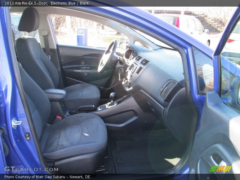 Electronic Blue / Black 2013 Kia Rio EX 5-Door