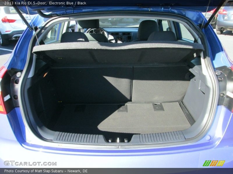 Electronic Blue / Black 2013 Kia Rio EX 5-Door