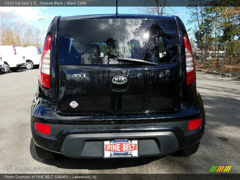 Shadow Black / Black Cloth 2012 Kia Soul 1.6