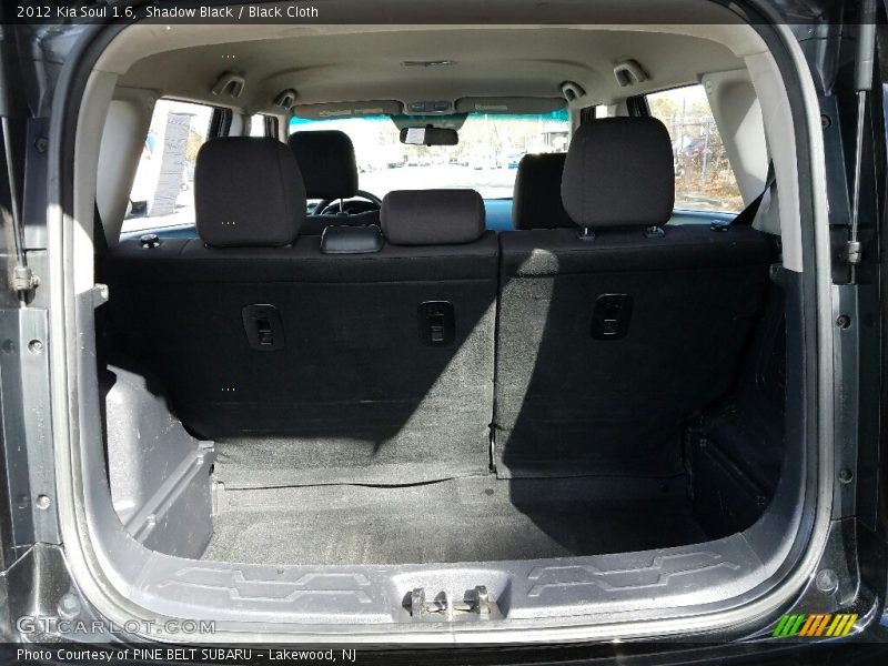 Shadow Black / Black Cloth 2012 Kia Soul 1.6