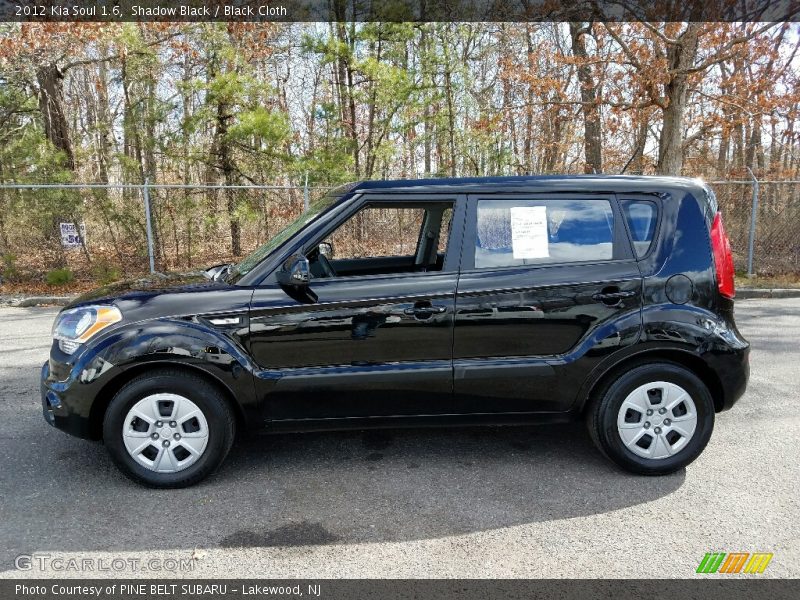 Shadow Black / Black Cloth 2012 Kia Soul 1.6