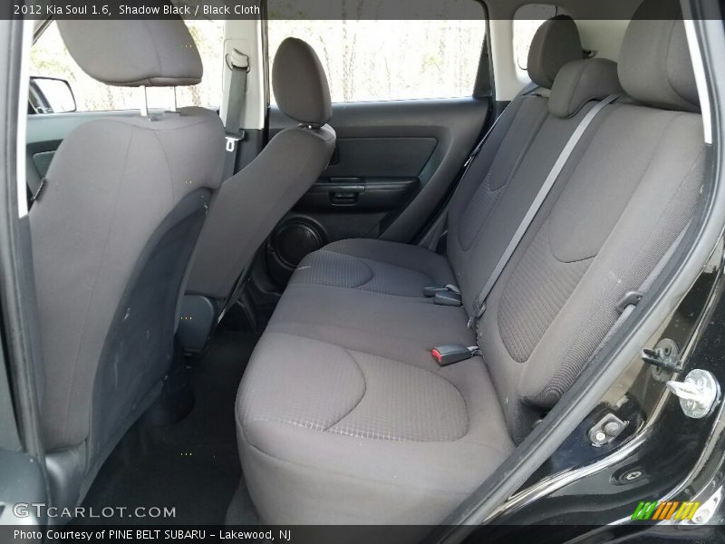 Shadow Black / Black Cloth 2012 Kia Soul 1.6