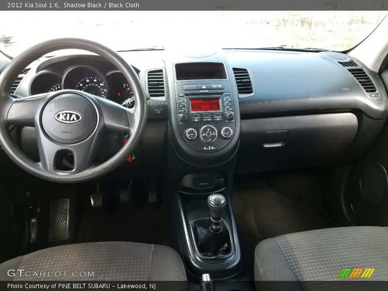 Shadow Black / Black Cloth 2012 Kia Soul 1.6