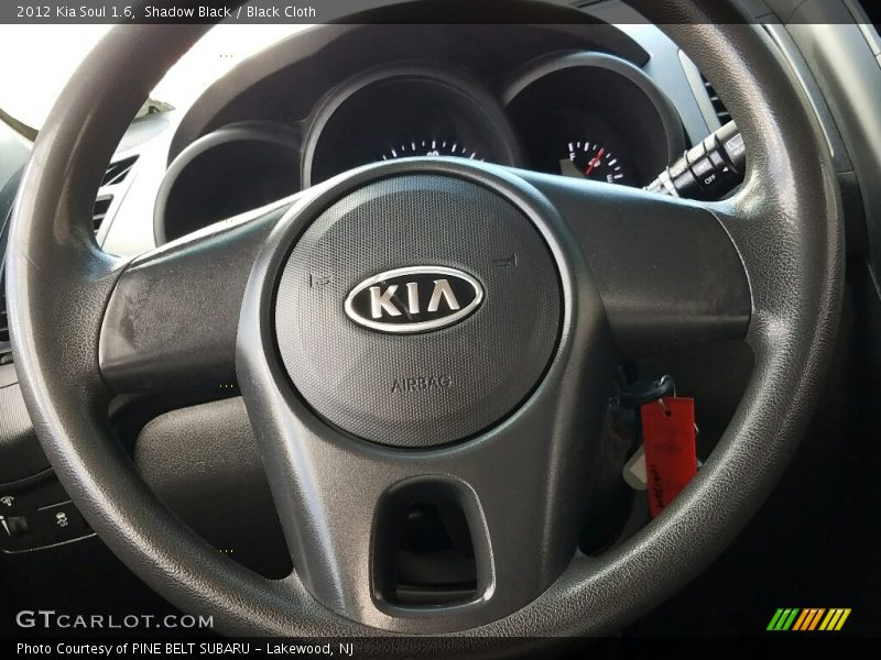 Shadow Black / Black Cloth 2012 Kia Soul 1.6