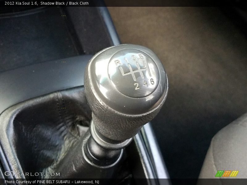 Shadow Black / Black Cloth 2012 Kia Soul 1.6