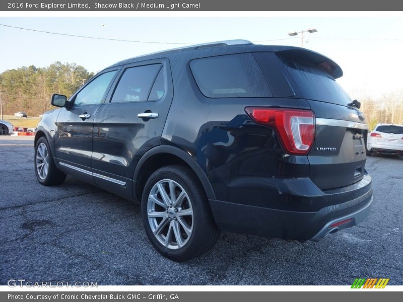 Shadow Black / Medium Light Camel 2016 Ford Explorer Limited