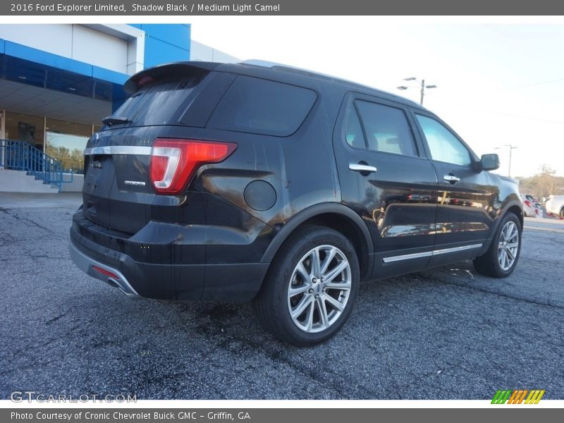 Shadow Black / Medium Light Camel 2016 Ford Explorer Limited