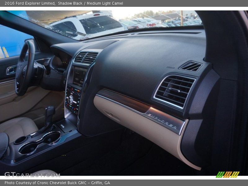 Shadow Black / Medium Light Camel 2016 Ford Explorer Limited