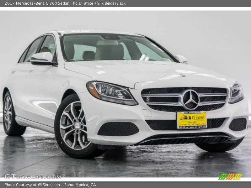 Front 3/4 View of 2017 C 300 Sedan