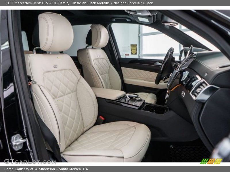  2017 GLS 450 4Matic designo Porcelain/Black Interior