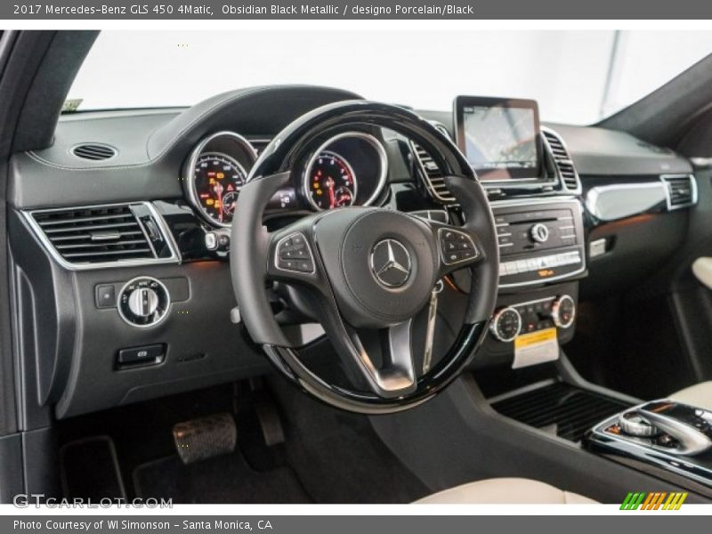 Dashboard of 2017 GLS 450 4Matic