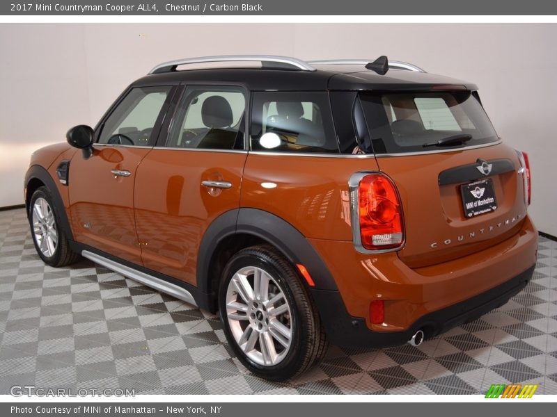 Chestnut / Carbon Black 2017 Mini Countryman Cooper ALL4