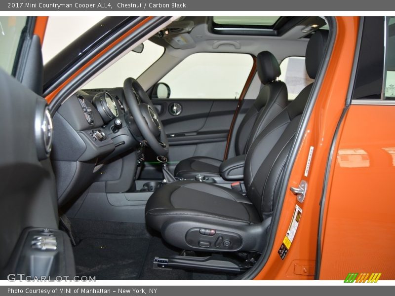 Chestnut / Carbon Black 2017 Mini Countryman Cooper ALL4