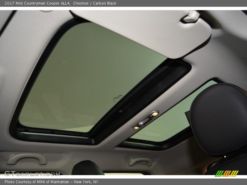 Chestnut / Carbon Black 2017 Mini Countryman Cooper ALL4