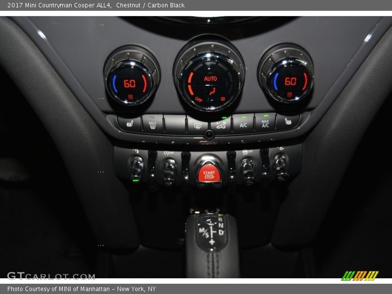 Controls of 2017 Countryman Cooper ALL4