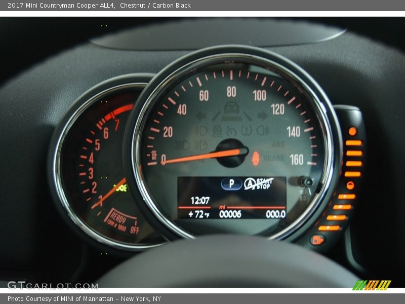  2017 Countryman Cooper ALL4 Cooper ALL4 Gauges