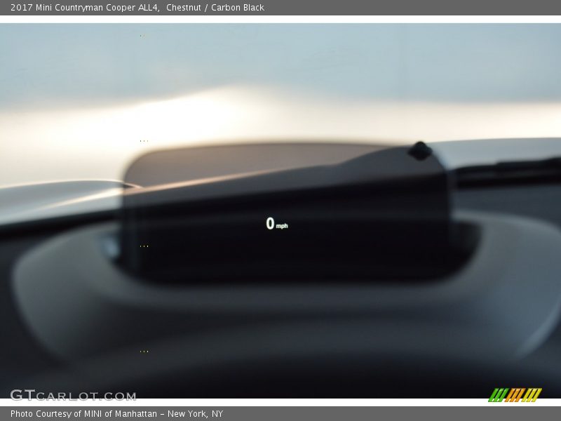 Chestnut / Carbon Black 2017 Mini Countryman Cooper ALL4