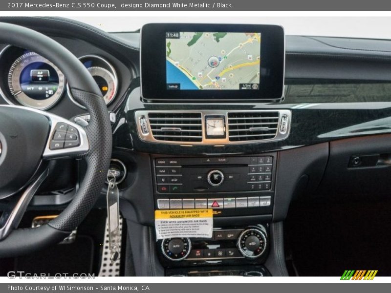 Controls of 2017 CLS 550 Coupe