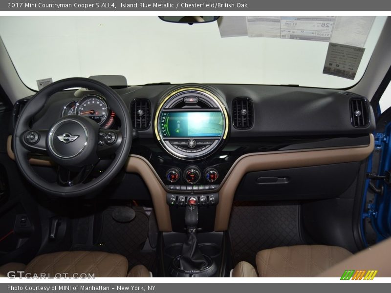 Dashboard of 2017 Countryman Cooper S ALL4