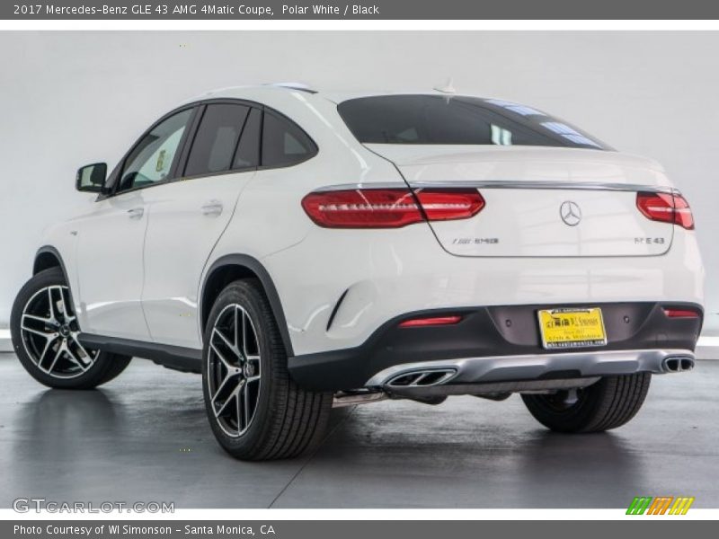 Polar White / Black 2017 Mercedes-Benz GLE 43 AMG 4Matic Coupe