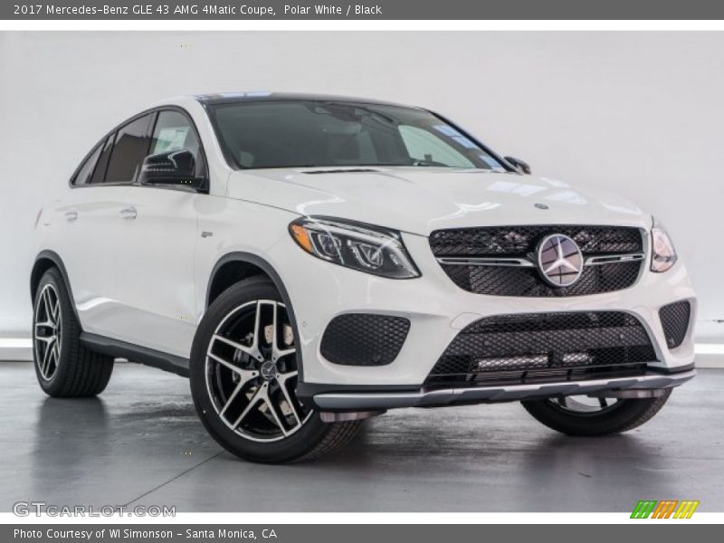 Front 3/4 View of 2017 GLE 43 AMG 4Matic Coupe