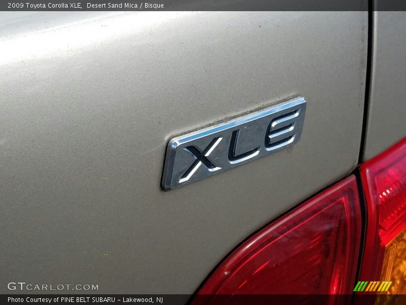 Desert Sand Mica / Bisque 2009 Toyota Corolla XLE