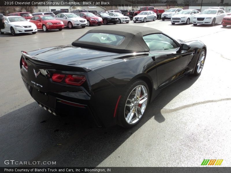 Black / Jet Black 2016 Chevrolet Corvette Stingray Convertible