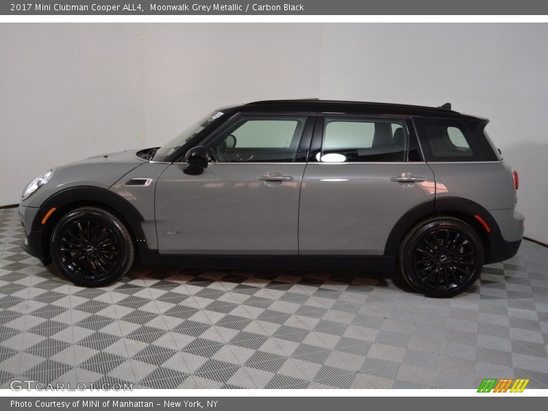 Moonwalk Grey Metallic / Carbon Black 2017 Mini Clubman Cooper ALL4