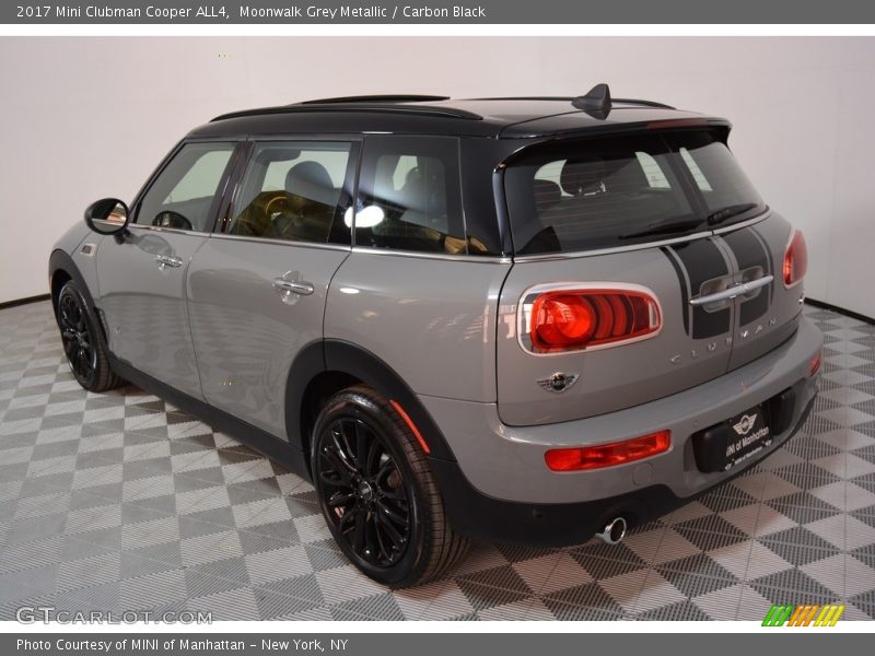 Moonwalk Grey Metallic / Carbon Black 2017 Mini Clubman Cooper ALL4