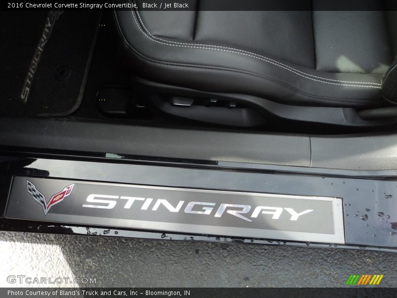 Black / Jet Black 2016 Chevrolet Corvette Stingray Convertible