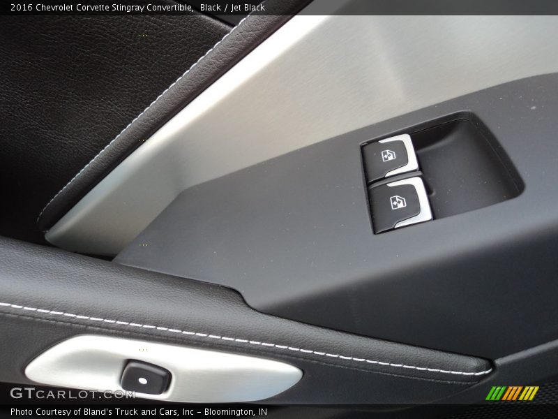 Black / Jet Black 2016 Chevrolet Corvette Stingray Convertible