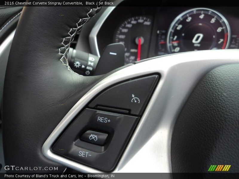 Black / Jet Black 2016 Chevrolet Corvette Stingray Convertible