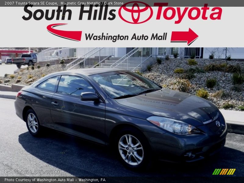 Magnetic Gray Metallic / Dark Stone 2007 Toyota Solara SE Coupe