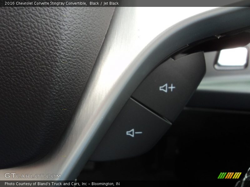 Black / Jet Black 2016 Chevrolet Corvette Stingray Convertible
